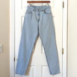 Levi's 90's Vintage 10962 Orange Tab More Relaxed Fit Tapered Leg Jeans Blue 9