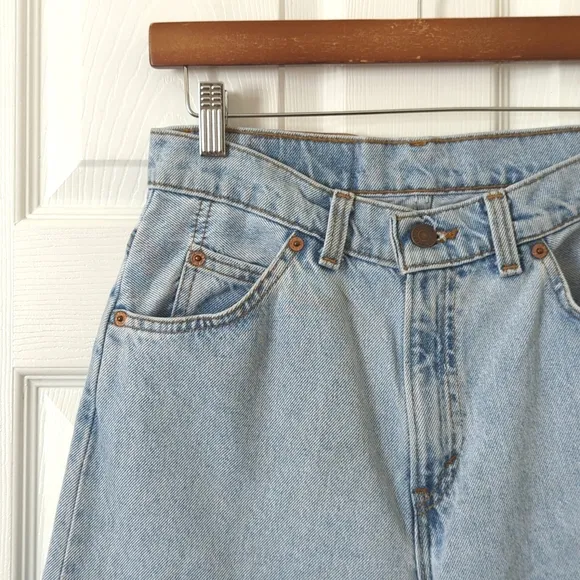 Levi's 90's Vintage 10962 Orange Tab More Relaxed Fit Tapered Leg Jeans Blue 9