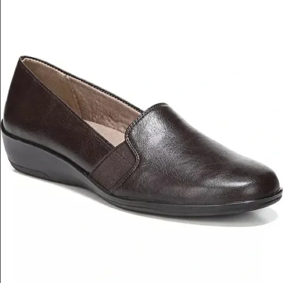 LifeStride Dark Chocolate Isabelle Slip-on Loafers