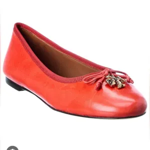 LIKE NEW!Tory Burch Charm Ballet Flats. Size 9