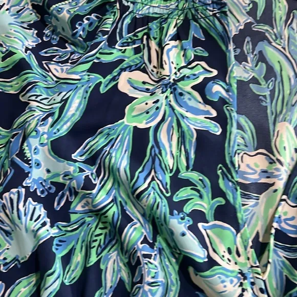 Lilly Pulitzer Christiana Dress Take It or Leaf It size 10