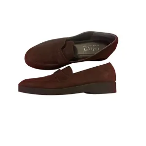 Lizflex by Liz Claiborne Womens Brown Suede Waterproof Driving Loafers Size 10M