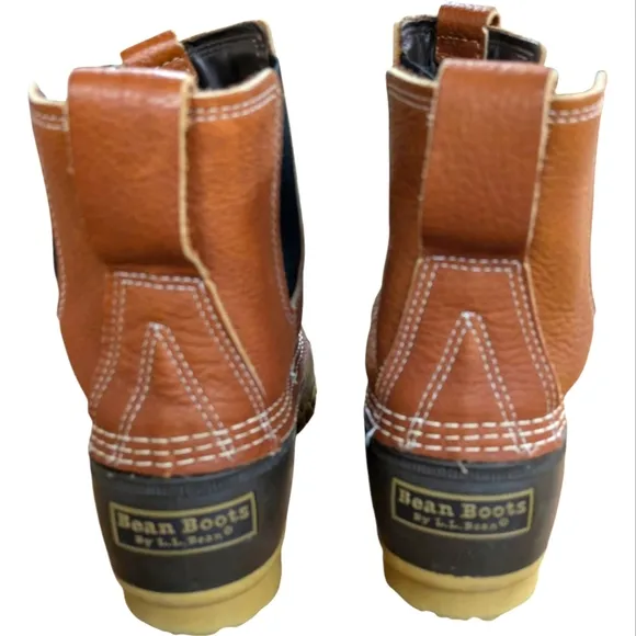 L.L. Bean Mens Pull On Chelsea Boots Size 7