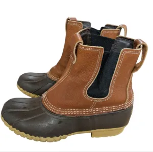 L.L. Bean Mens Pull On Chelsea Boots Size 7