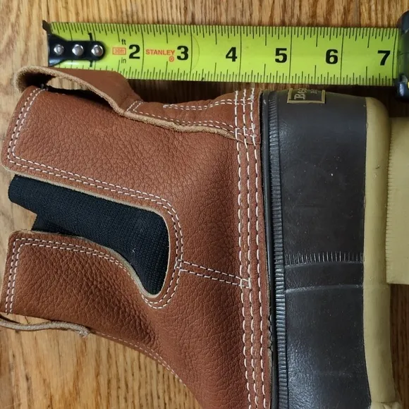 L.L. Bean Mens Pull On Chelsea Boots Size 7