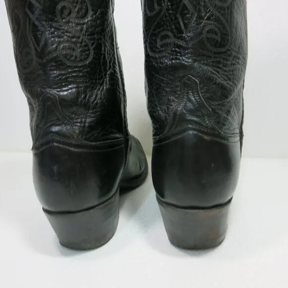 Lucchese Leather Cowboy Boots Western Footwear Men's Dress Shoes 9.5 E