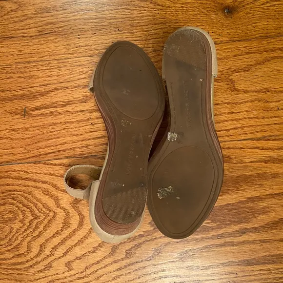 Lucky Brand Ankle Strap Sandals, Tan