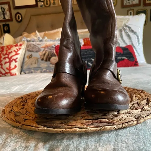 Lucky Brand Southwestern Pull-on Riding Boots