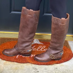 Lucky Brand Southwestern Pull-on Riding Boots