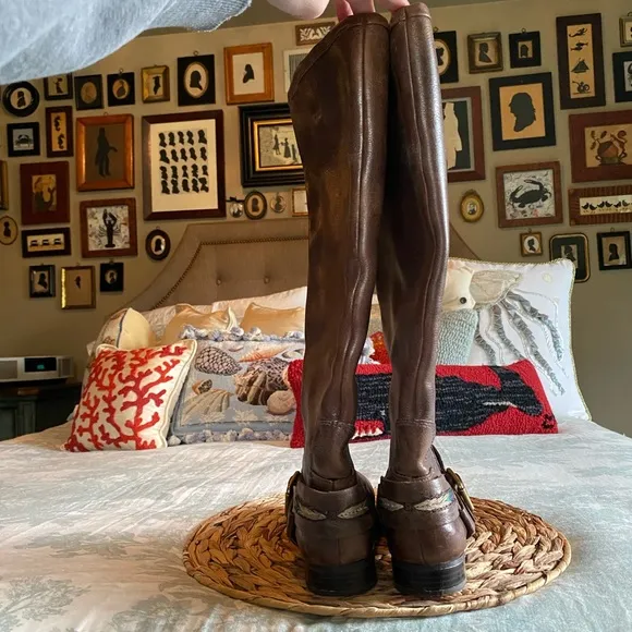 Lucky Brand Southwestern Pull-on Riding Boots
