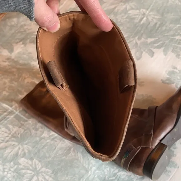 Lucky Brand Southwestern Pull-on Riding Boots
