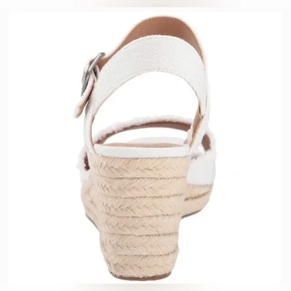 Lucky Brand Women's Mindra Open Toe Platform Summer Espadrille Wedge Sandal
