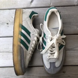 M7 W8 Adidas Clarks Sambas Ronnie Fieg Chalk Sneakers White Green Gum Sole