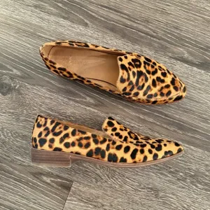 Madewell Frances Leopard Calf Hair  Loafer
