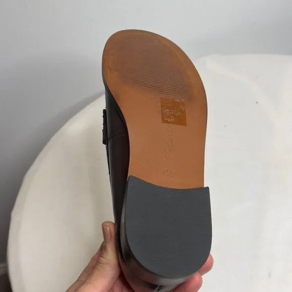 Madewell Womens $168 The Grayson Penny Loafer Turkish Coffee Size 7.5 NR851