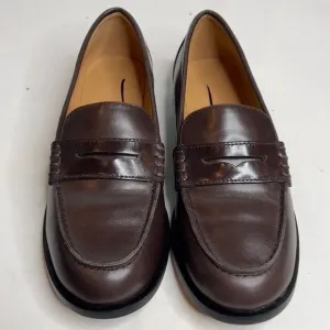 Madewell Womens $168 The Grayson Penny Loafer Turkish Coffee Size 7.5 NR851