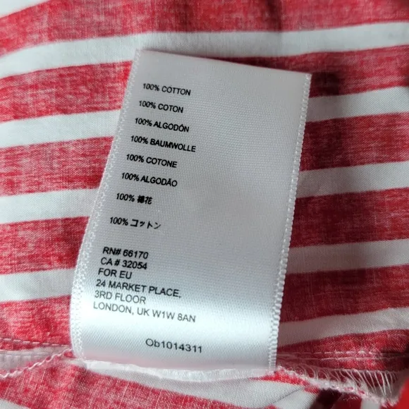 Maeve Anthropologie Kiana Striped Cotton Dress Size XS Classic Meets Casual