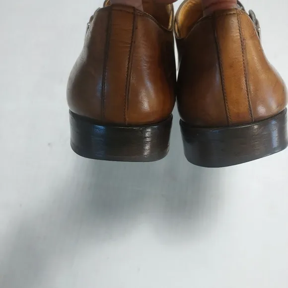 Magnanni Men's Miro Oxford Tobacco Buckle Leather Size 10.5M