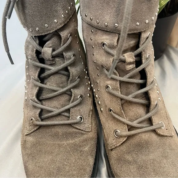 MARC FISHER LTD JOSETTE BELTED MOTO BOOTS