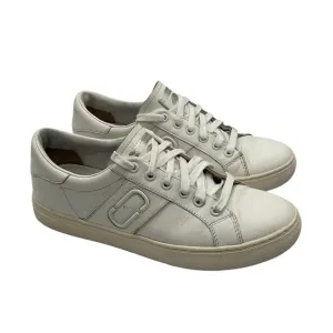Marc Jacobs White Low-Top Sneakers leather and Rubber Sole size 39