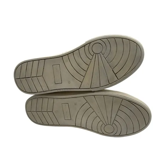 Marc Jacobs White Low-Top Sneakers leather and Rubber Sole size 39