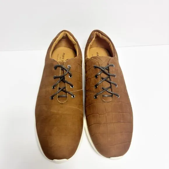 MARC JOSEPH NEW YORK MADISON GENUINE LEATHER EXTRA LIGHTWEIGHT SNEAKERS 10.5