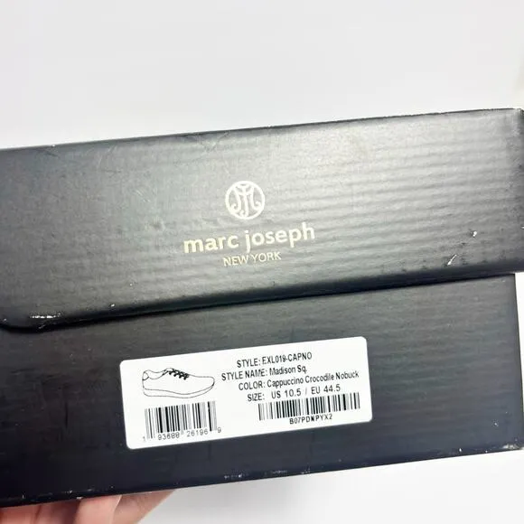 MARC JOSEPH NEW YORK MADISON GENUINE LEATHER EXTRA LIGHTWEIGHT SNEAKERS 10.5