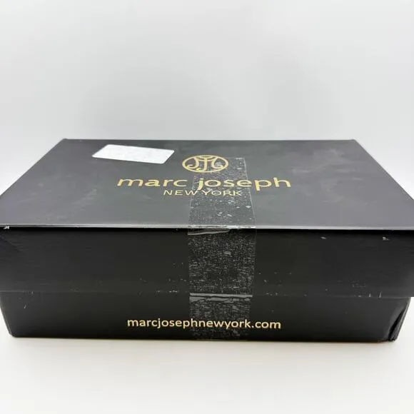 Marc Joseph New York Mens Bryant Park Loafers Size 11.5 Dark Brown Leather NIB