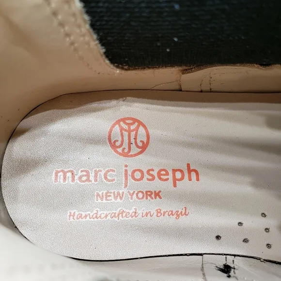 Marc Joseph | NIB Webster Bootie Black Nubuck Leather Pull On Boots Boy's 1.5