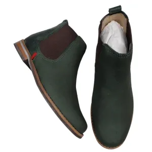 Marc Joseph | NIB Webster Bootie Emerald Nubuck Leather Pull On Boots Boy's 12