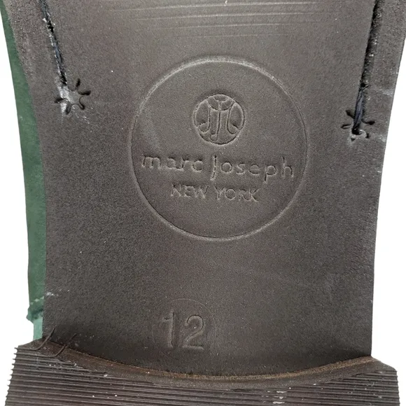 Marc Joseph | NIB Webster Bootie Emerald Nubuck Leather Pull On Boots Boy's 12