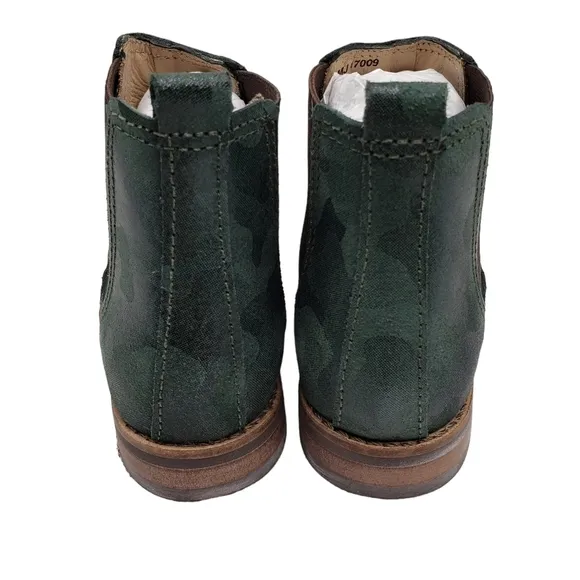Marc Joseph | NIB Webster Bootie Emerald Nubuck Leather Pull On Boots Boy's 12