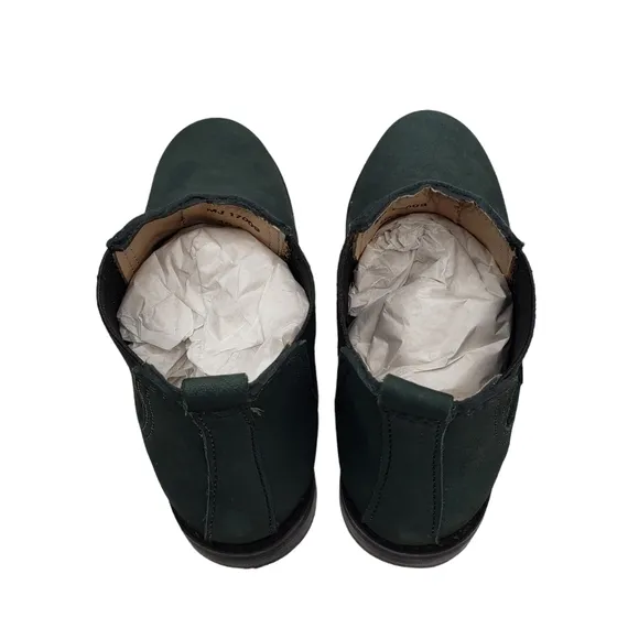 Marc Joseph | NIB Webster Bootie Forest Green Nubuck Leather Pull On Boots 10.5