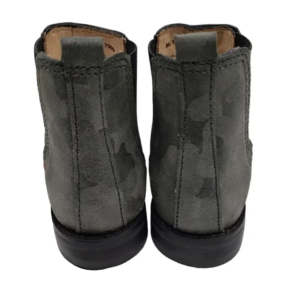 Marc Joseph | NIB Webster Bootie Grey Nubuck Leather Pull On Boots Boy's 12