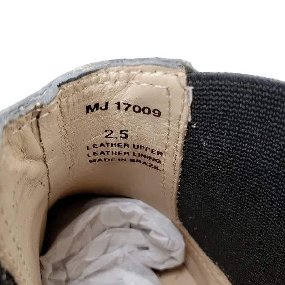Marc Joseph | NIB Webster Bootie Grey Nubuck Leather Pull On Boots Boy's 2.5