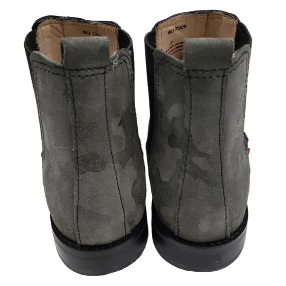 Marc Joseph | NIB Webster Bootie Grey Nubuck Leather Pull On Boots Boy's 5