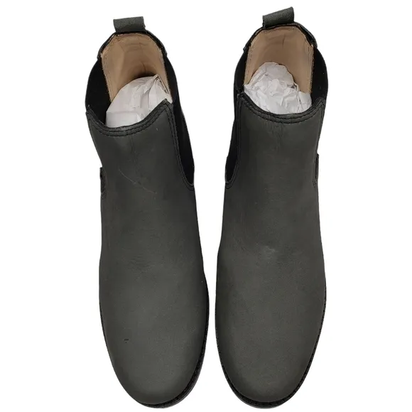 Marc Joseph | NIB Webster Bootie Grey Nubuck Leather Pull On Boots Boy's 5