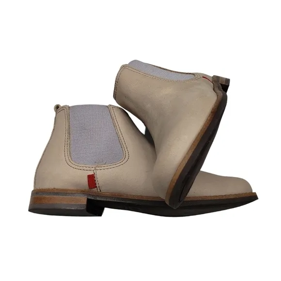 Marc Joseph | NIB Webster Bootie Light Grey Nubuck Leather Pull On Boots Boy 13