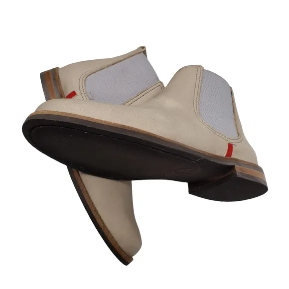 Marc Joseph | NIB Webster Bootie Light Grey Nubuck Leather Pull On Boots Boy 13