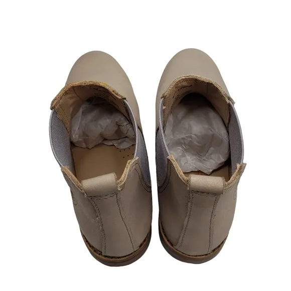 Marc Joseph | NIB Webster Bootie Light Grey Nubuck Leather Pull On Boots Boy 13