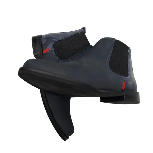 Marc Joseph | NIB Webster Bootie Navy Nubuck Leather Pull On Boots Boy's 12.5