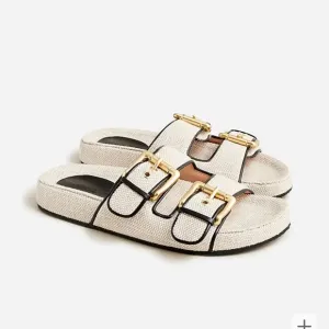 Marlow sandals in canvas