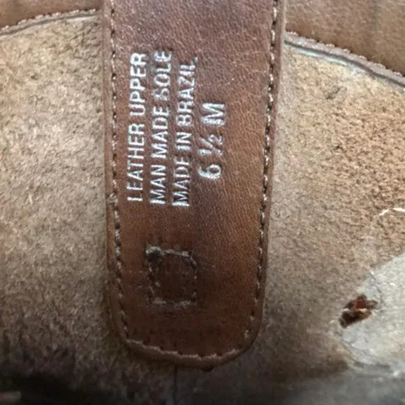 MATISSE women’s brown size 6.5 leather high boots