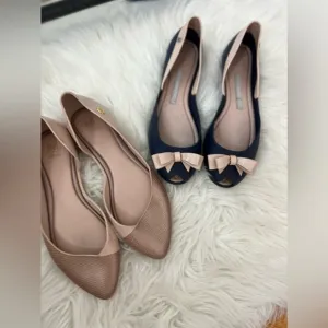 Melissa slip on flats