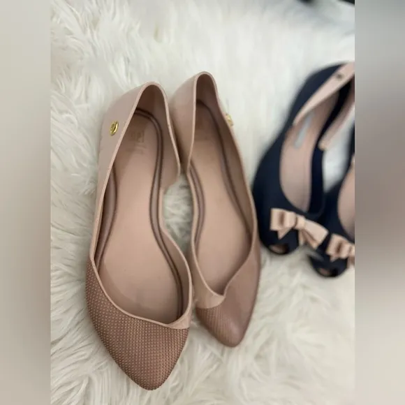 Melissa slip on flats