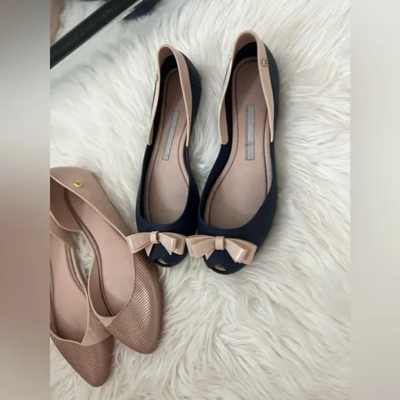 Melissa slip on flats