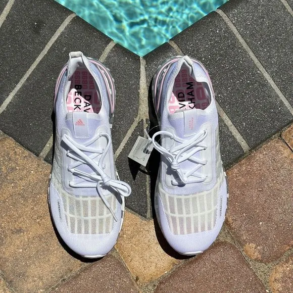 MEN'S Adidas UltraBoost Summer.Rdy x David Beckham White Silver FX0576