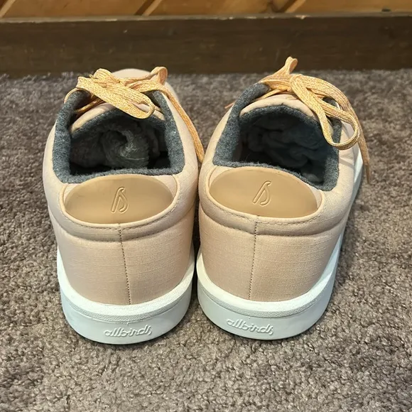 Men’s Allbirds wool piper woven Lux Camel with blizzard sole sneakers