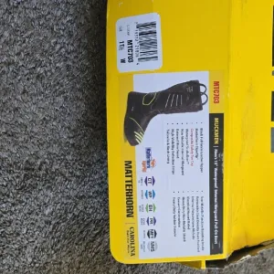 Men's Black and Yellow Boots