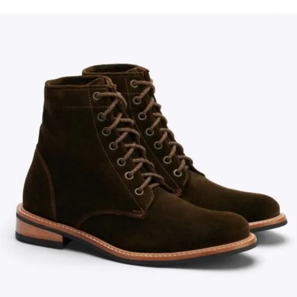 Men's Brown Suede Shoes